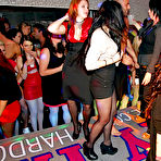 Second pic of Cock-hungry amateurs getting naughty at the party with male stripers