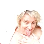 First pic of Mature slut with hairy pussy Ester takes part in a gyno scene