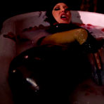 Fourth pic of Maitresse Madeline penetrates a cuckolds asshole while having kinky sex