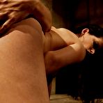 Fourth pic of Mandy Bright humiliating Sheala Brill while pushing dildo in her ass