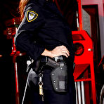 First pic of Chesty policewoman Ava Addams reveals her massive knockers