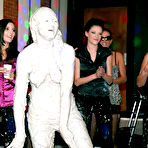 Fourth pic of Fully clothed european fetish chicks are into mud wrestling