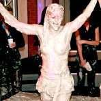 Fourth pic of Crazy chicks with petite bodies are into wild and messy catfight