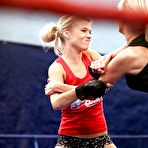 First pic of Michelle Moist & Laura Crystal get some pussy pleasure after catfight
