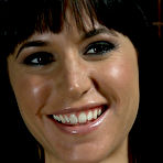 First pic of Dark-haired girl is subjected to a bout of hardcore public fucking