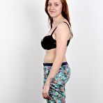 Second pic of Chubby college girl Zuzana strips off her clothes to pose nude for first time