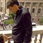 Second pic of Nice young girl partakes in public indecency before sex afore a live audience