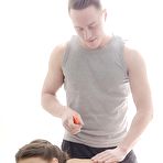 First pic of Naked teen girl Latoya A getting banged by her masseur after massage