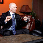 First pic of Big-titted MILF Veronica Avluv gets gagged, paddled and fucked at the office