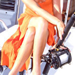 First pic of Petite girl Nina takes a cumshot after anal sex while fishing on a boat