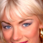 Fourth pic of Blue-eyed blonde entertains her men friends during a gangbang