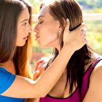 First pic of Smooth ladies with big tits Eva and Aidra love pussy licking evenings