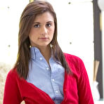 First pic of Young brunette Presley Dawson goes from good girl to bad girl with nude poses
