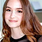 First pic of Teen girl strips naked before sucking the cum from a cock with a POV blowjob