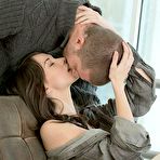 First pic of Small boobed Emily Grey taking hardcore doggystyle fucking after giving BJ