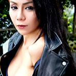 Second pic of Asian model Aliyah spreads her pussy after unveiling her hot body outdoors