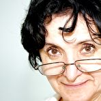 First pic of Naughty granny in glasses masturbating her twat with a dildo