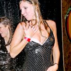 Third pic of Drunk chicks get soaked to the bone before commencing on group sex games
