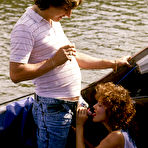 First pic of Busty girl with a trimmed muff Jackie partakes in hardcore sex with her lover