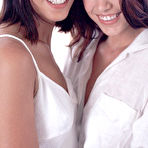 First pic of lesarchive - two sexy brunettes
