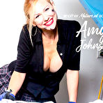 Fourth pic of Amy Johnson is a hot American MILF who loves to get greasy and wet when working on her car - Mature.nl