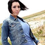 First pic of Beautiful woman Dylan Ryder exposes her tits and body in a swamp | sexratedpics.com