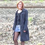 First pic of When pussy pierced German MILF Kathi got asked to do a naughty amateur movie she gave all and more - Mature.nl