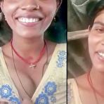 Fourth pic of Dehatisoni: A Married Woman Talks to Her Ex-Boyfriend on Video Call and Shows Her Breasts. | Faphouse