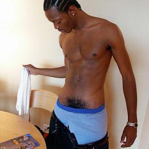 Ebony Gay Cock Tease #132867