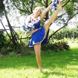 Hot Cheerleader Satisfaction #142891