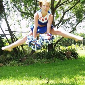 Hot Cheerleader Satisfaction #142892