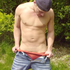Outdoor Latino Gay Tease #151134