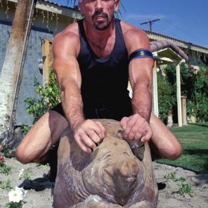 Outdoor Masturbating Gay Bear Steven #168304