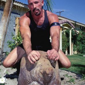 Outdoor Masturbating Gay Bear Steven #168305