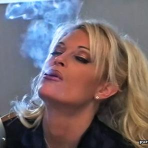 Smoking Blonde Brooke  #177877