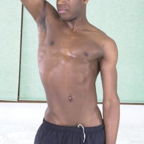 Black Gay Shower Stroking #210764