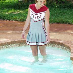 Teen Cheerleader Balled #215951