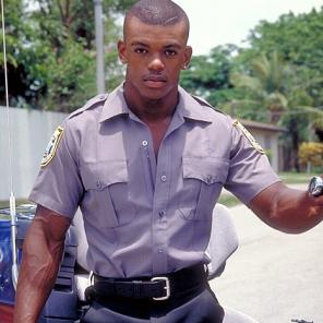 Hard Muscled Cop Striptease #227460