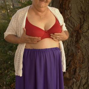 Anna Mary Outdoor Granny Fuck #232910