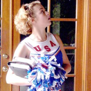Wild Cheerleader Pussy Pleasure #241366