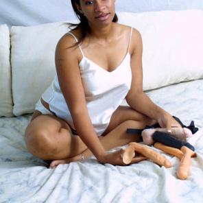 Hirsute Preggo Toy Fucked #241938