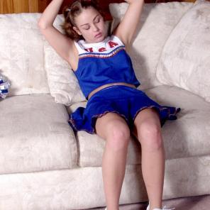 Wild Cheerleader Pussy Pleasure #244856