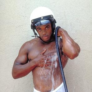 Ebony Gay Cock Tease #265273