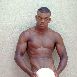 Ebony Gay Cock Tease #265274