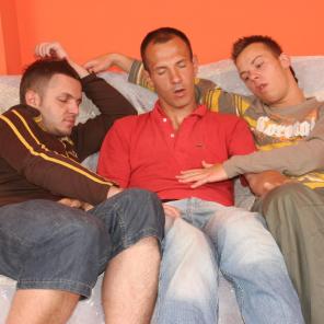 Raunchy Gay Gangbang #297982