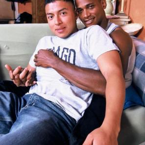 Interracial Gay Ass Romp #300410