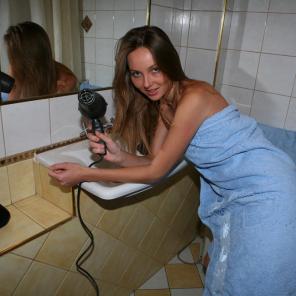 Sexy Teen Bathroom Engagement #301954
