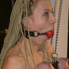 Ball Gagging the Slave #310192
