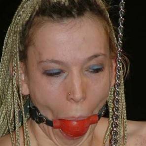 Ball Gagging the Slave #310193
