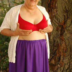 Anna Granny Outdoor Banging #313277